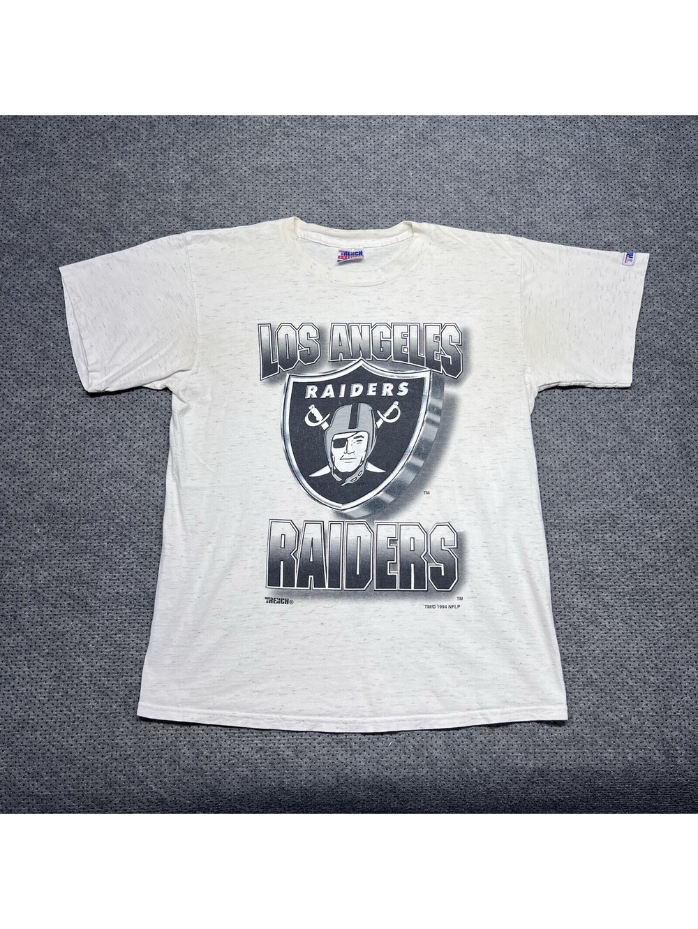 Vintage 1994 Los Angeles Raiders T-Shirt Large National Football League RARE